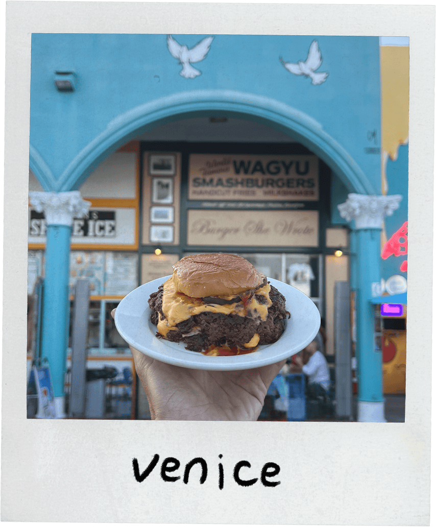 Order from Venice Burger She Wrote Location