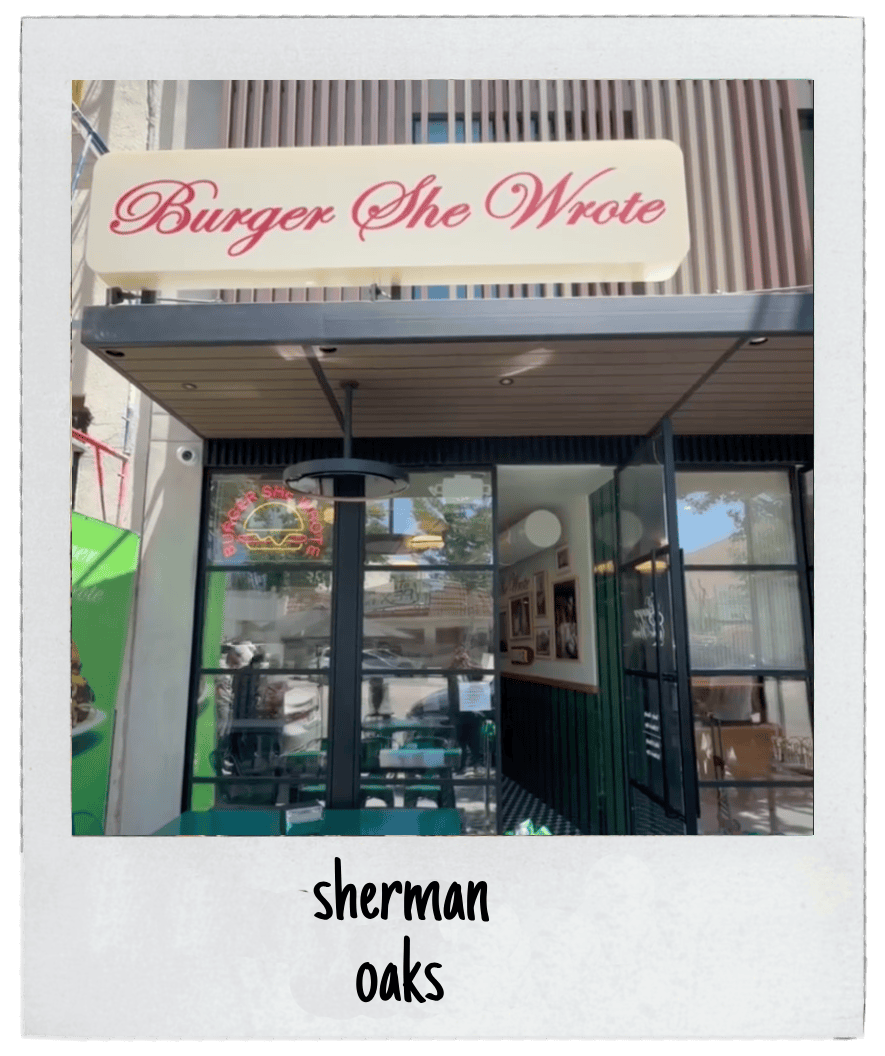 Order from Hollywood Burger She Wrote Location