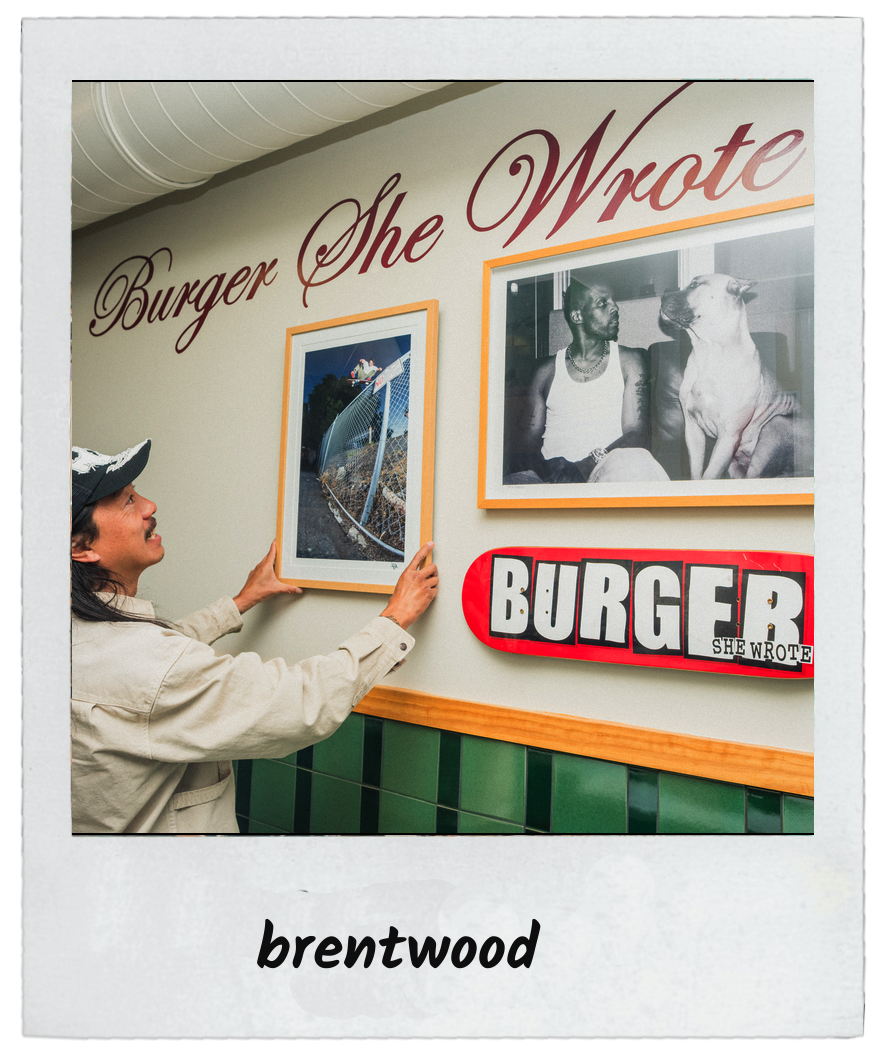 Burger She Wrote Brentwood location, coming soon